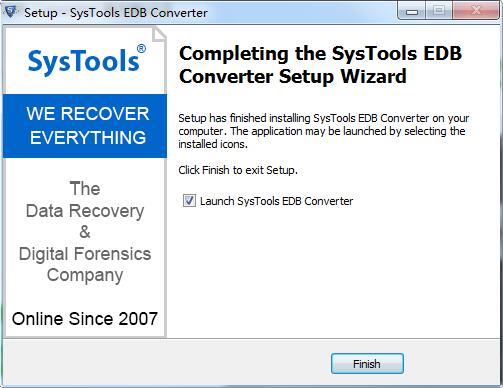 SysTools EDB Converter截图