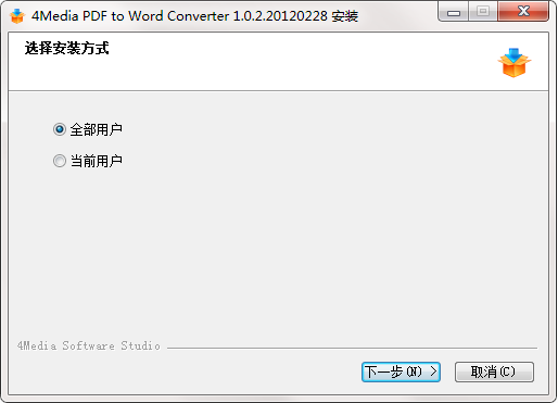 4Media PDF to Word Converter截图