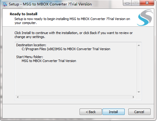 Softaken MSG to MBOX Converter截图