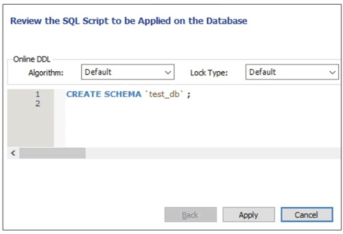 MySQL Workbench截图