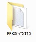 EBK3转TXT工具截图