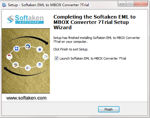 Softaken EML to MBOX Converter截图