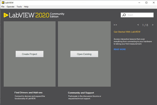 LabVIEW 2021截图