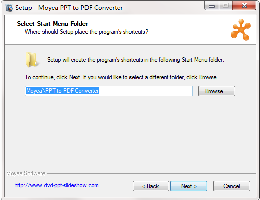 Moyea PPT to PDF Converter截图