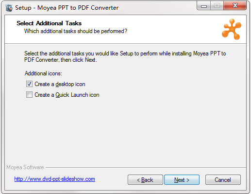 Moyea PPT to PDF Converter截图