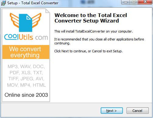 CoolUtils Total Excel Converter截图