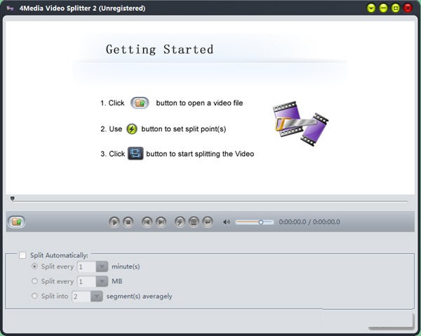 4Media Video Splitter截图