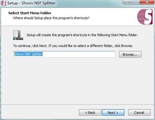 Shoviv NSF Splitter截图