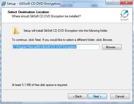 GiliSoft CD DVD Encryption截图