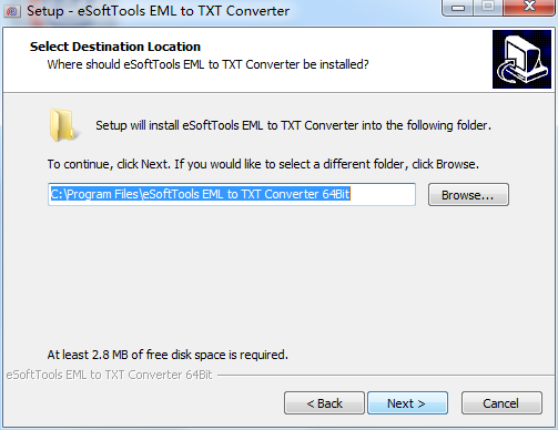 eSoftTools EML to TXT Converter截图