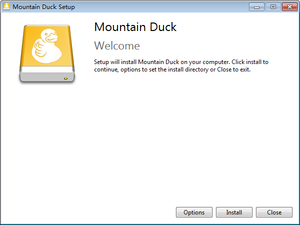 Mountain Duck截图