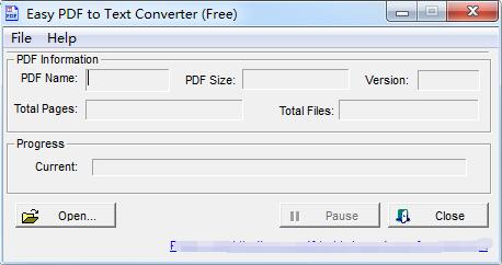 Easy PDF to Text Converter截图