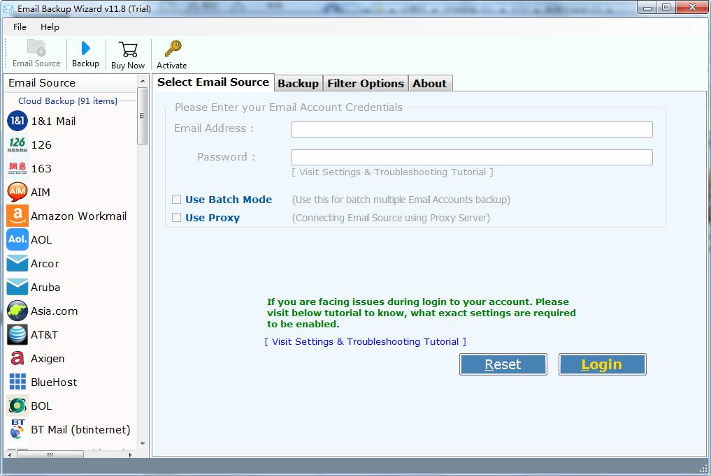 Advik Email Backup Wizard截图