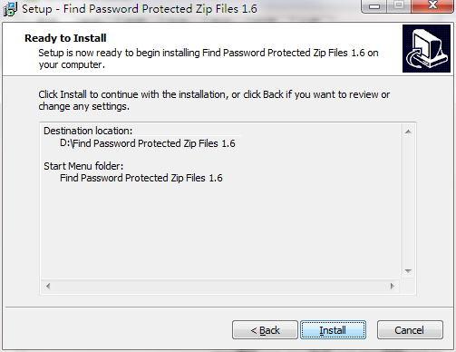 Find Password Protected ZIP Files截图