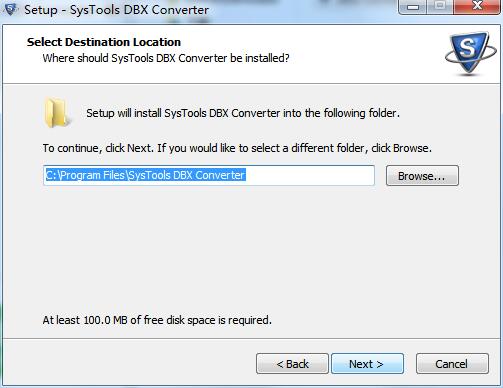 SysTools DBX Converter截图