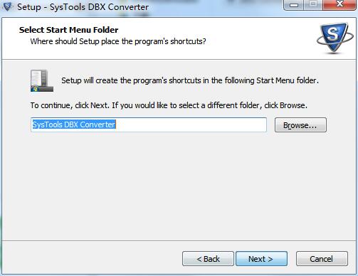 SysTools DBX Converter截图