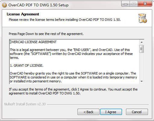 OverCAD PDF TO DWG Converter截图