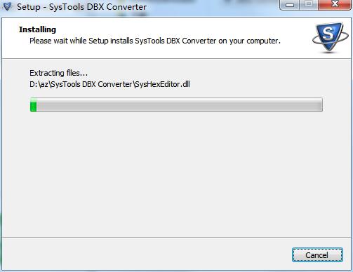 SysTools DBX Converter截图