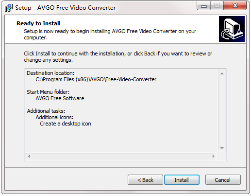 AVGO Free Video Converter截图