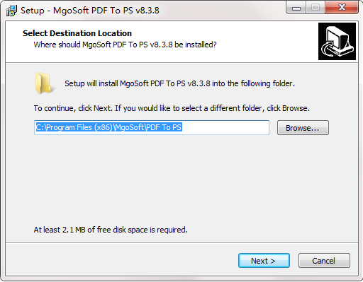 Mgosoft PDF To PS Converter截图