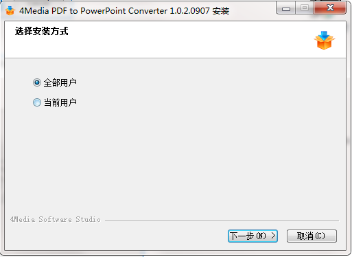 4Media PDF to PowerPoint Converter截图