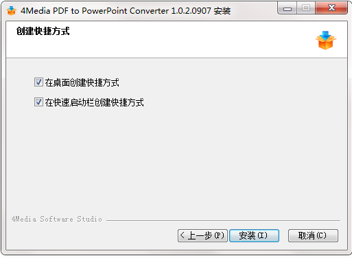 4Media PDF to PowerPoint Converter截图