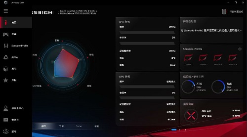 ASUSArmouryCrateⅡ截图