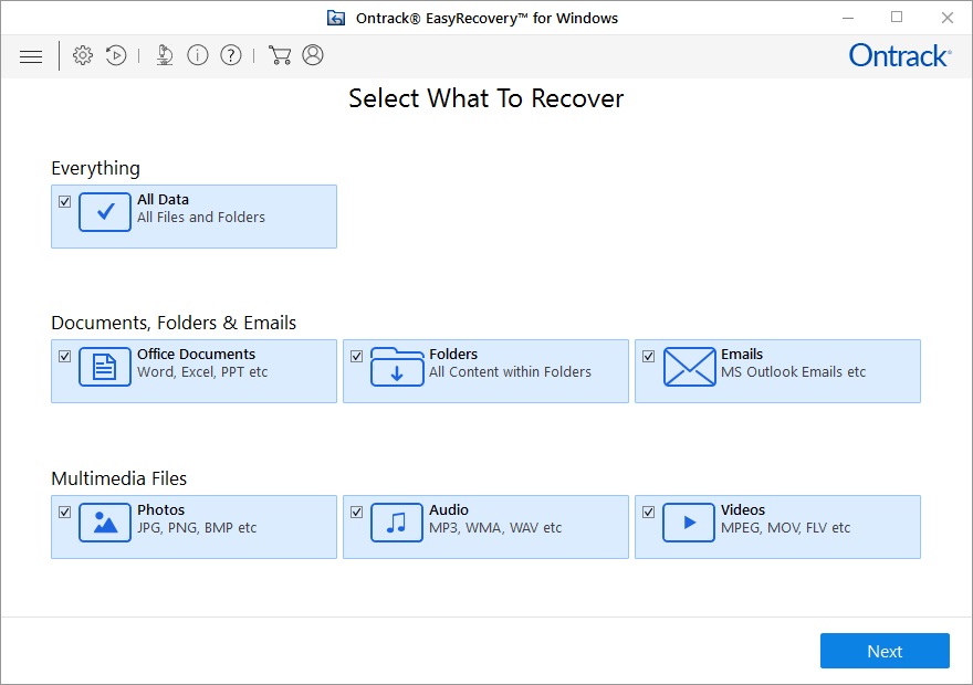 Ontrach EasyRecovery截图