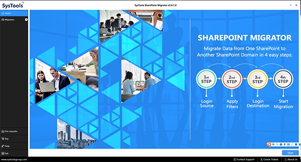 SysTools SharePoint Migrator截图