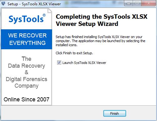 SysTools XLSX Viewer截图