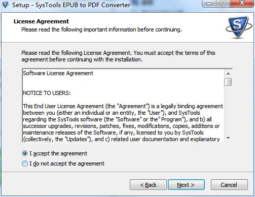 SysTools EPUB to PDF Converter截图