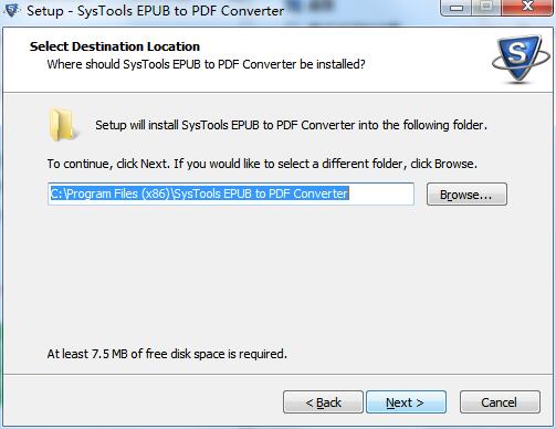 SysTools EPUB to PDF Converter截图