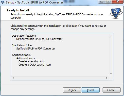 SysTools EPUB to PDF Converter截图