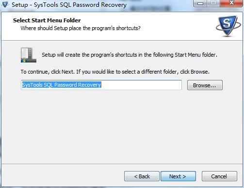 SysTools SQL Password Recovery截图