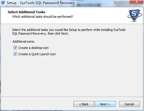 SysTools SQL Password Recovery截图