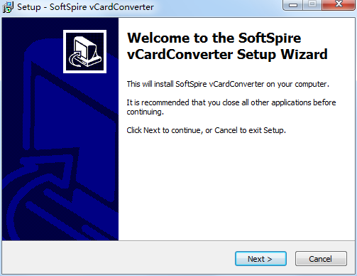 SoftSpire vCard Converter截图