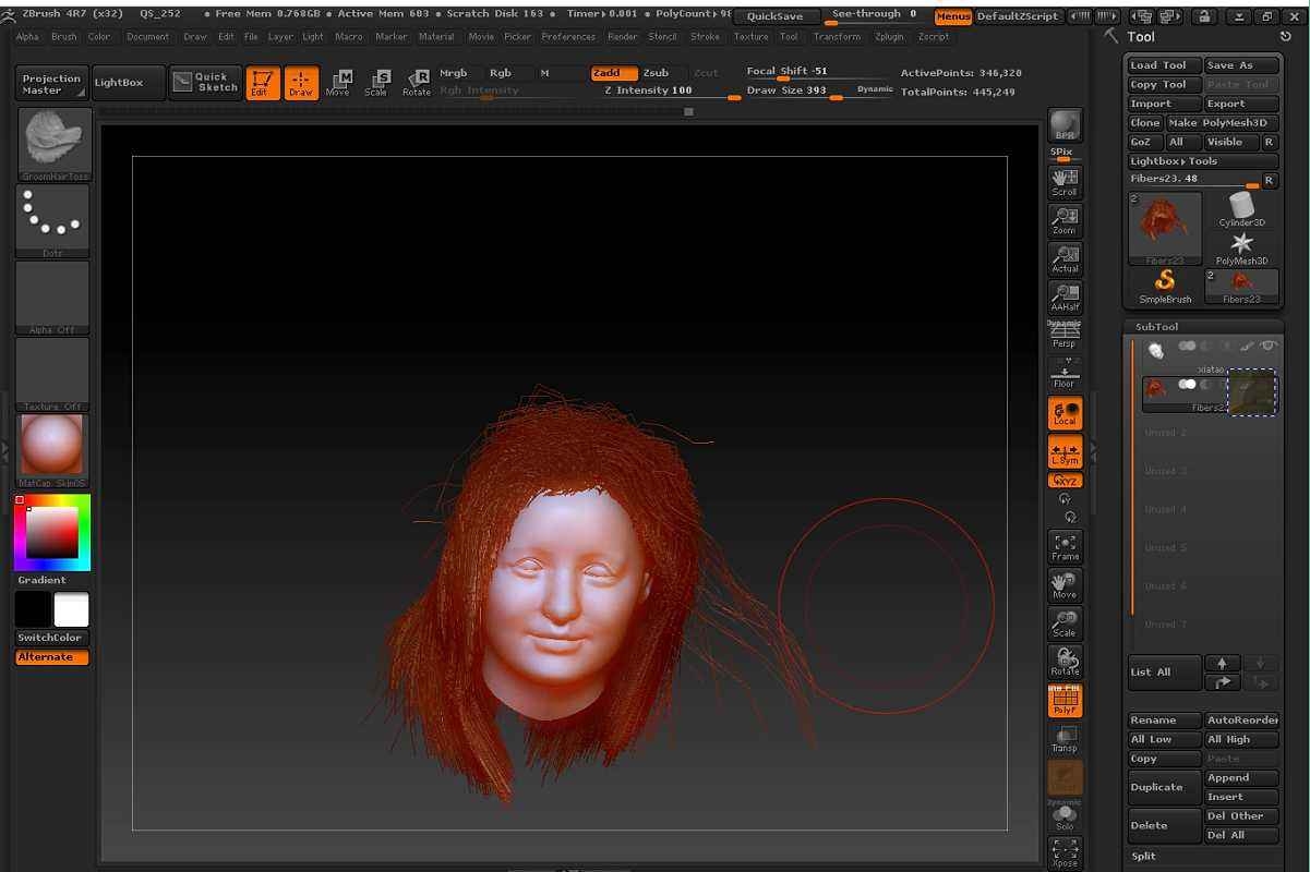 ZBrush 2020截图