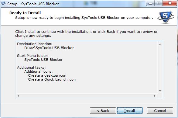 SysTools USB Blocker截图