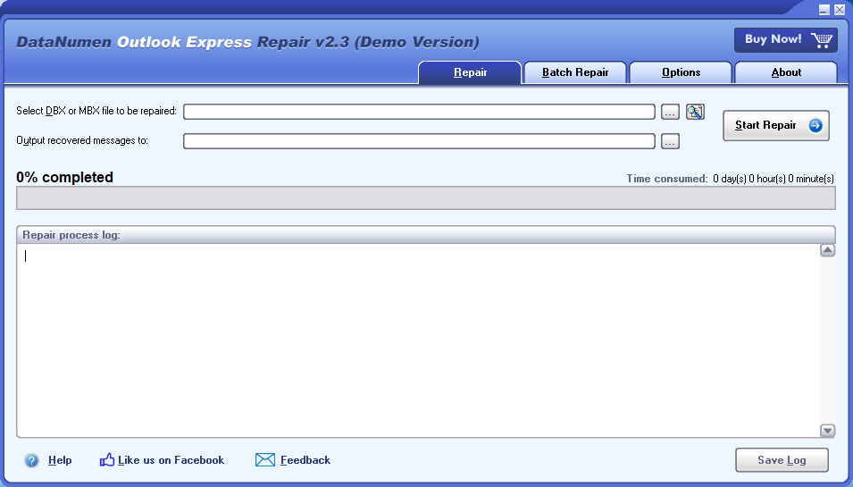 DataNumen Outlook Express Repair截图