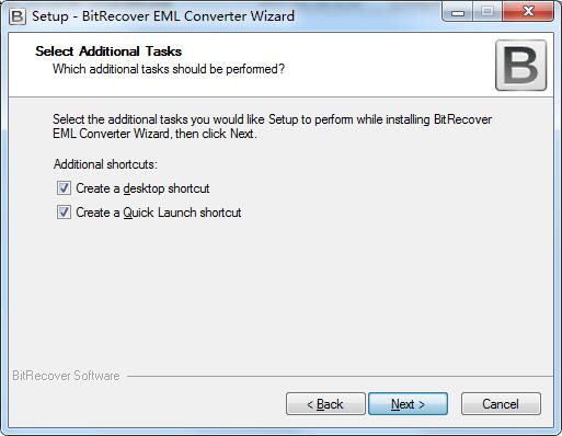 BitRecover EML Converter Wizard截图