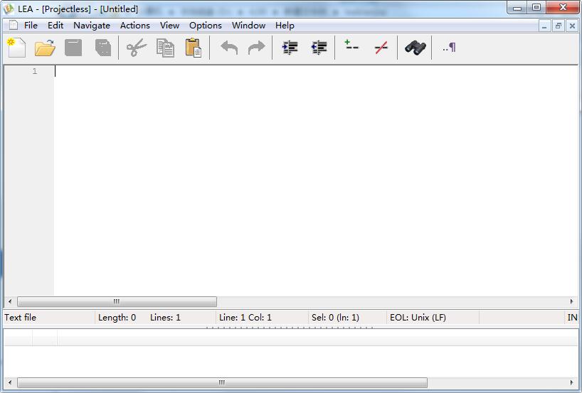 LEA编辑器截图