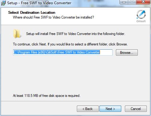 Free SWF to Video Converter截图