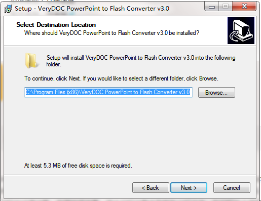 VeryPDF PowerPoint to Flash Converter截图