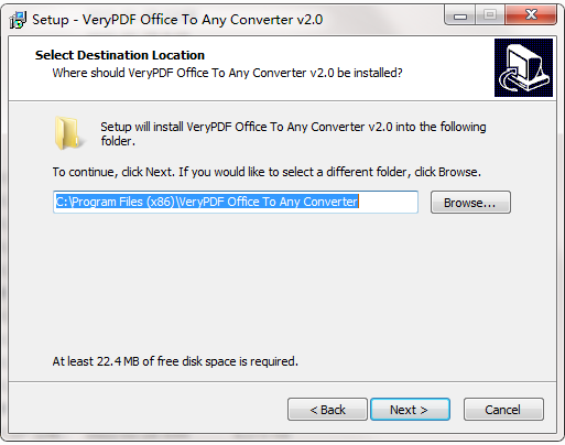 VeryPDF Office To Any Converter截图