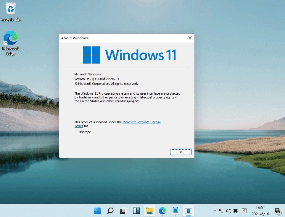 Windows11 64位最新免费版截图