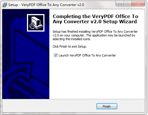 VeryPDF Office To Any Converter截图