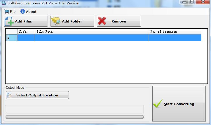 Softaken Compress PST Pro截图
