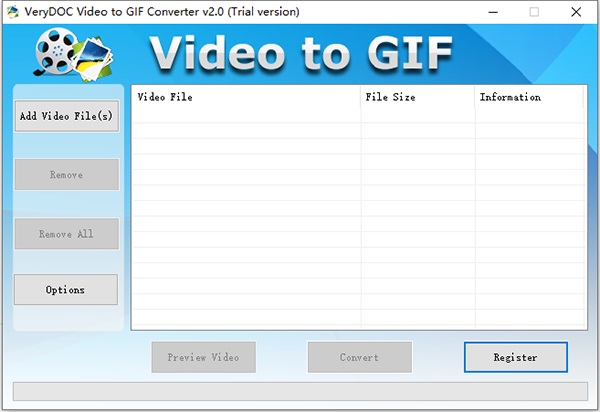 VeryDOC Video to GIF Converter截图