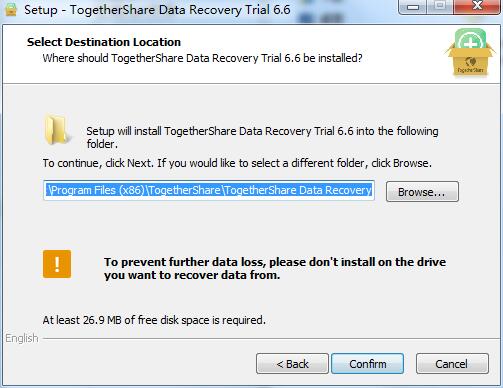 TogetherShare Data Recovery截图