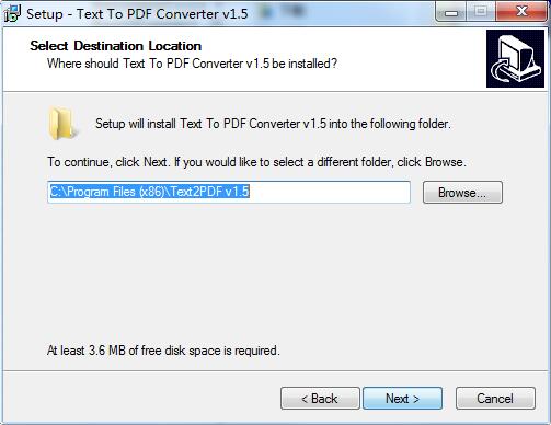 VeryPDF Text to PDF Converter截图